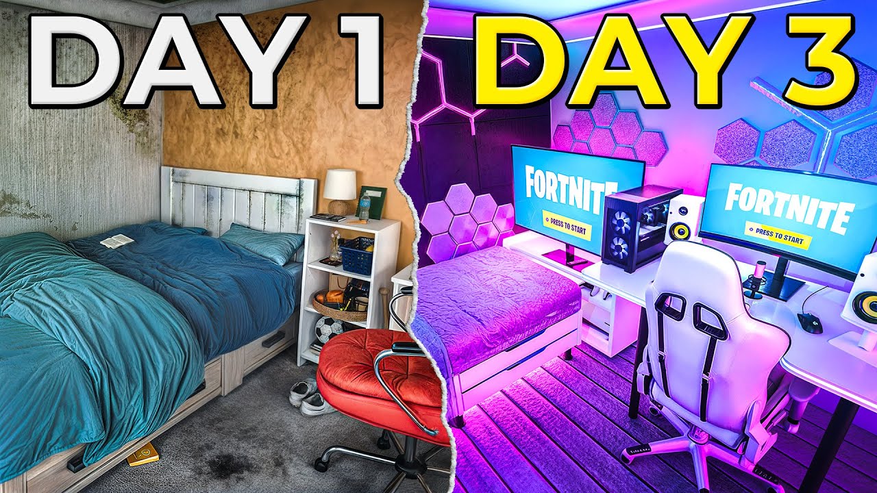 I Built My Subscriber Their Dream Bedroom!