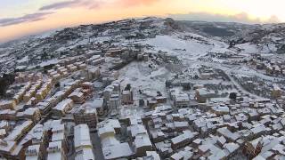 preview picture of video 'Casteltermini imbiancata di neve 31 dicembre 2014'