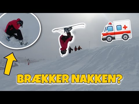Kommer ALVORLIGT til skade på skiferie..