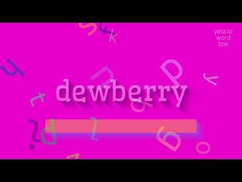 How to say "dewberry"! (High Quality Voices)