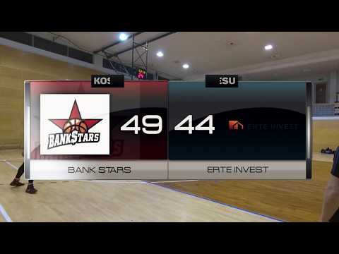 Bank Stars vs ERTE Invest - V kolejka - I Liga Warszawa - Koszykarska Liga Biznesu