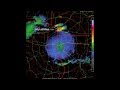 Miller County Arkansas Severe Thunderstorm Timelapse On April 26 2015