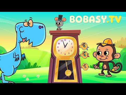Tykanie To Czasu Jest Miara - Zegar ❤️ Piosenki dla Dzieci Po Polsku - Bobasy TV - N
