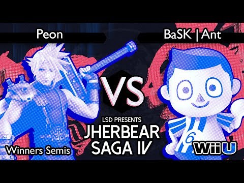 JBS4 - Peon (Cloud) Vs. Ant (Villager) WS - Smash Wii U