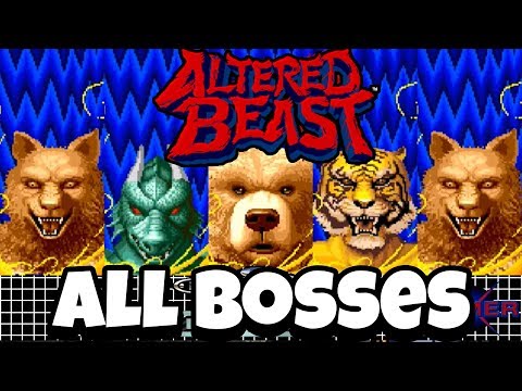 Altered Beast boss fight screenshot