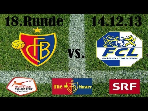 FC Basel vs. FC Luzern (1:1) Raiffeisen Super League 18. Runde (14.12.13)