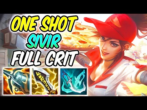 *ONE-SHOT* FULL CRIT SIVIR IS BROKEN AFTER BUFFS - SIVIR GUIDE |  Build & Runes | League of Legends