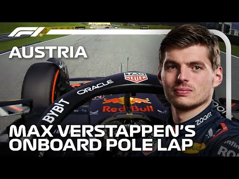 フェルスタッペンのポールラップオンボード映像 F1 2024 F1第11戦オーストリアGP(シュピールベルク)