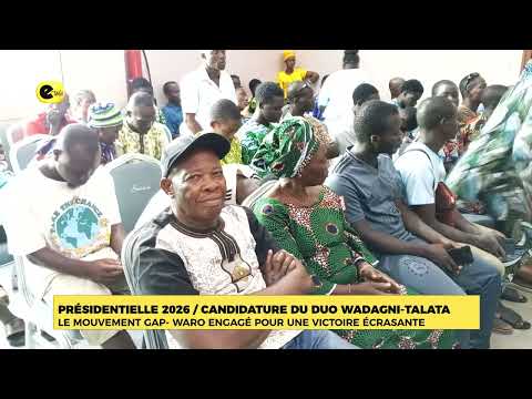 Présidentielle 2026 / candidature du duo WADAGNI-TALATA