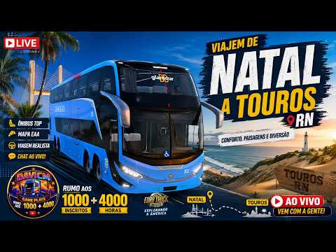 😱 Você Conhece Esse Roteiro no RN? 🚌 De Natal a Touros Mostrando Cada Detalhe! AO VIVO