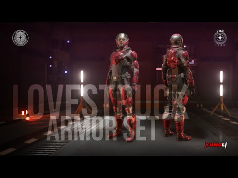 Lovestruck Undersuit and Armor Set - Subscriber Flair Showcase | Star Citizen
