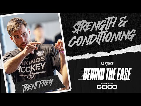 Working Out in the Gym with the LA Kings | Behind the Ease pres. by GEICO