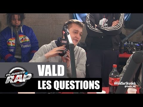 Les questions à Vald #PlanèteRap