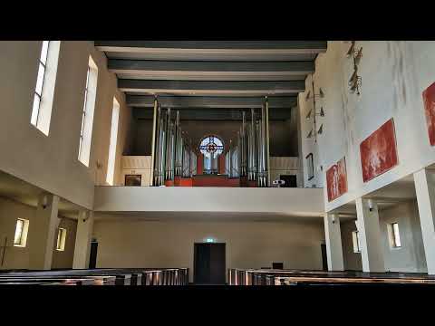 When Johnny comes marching home again on church organ 2022 Norwegia Lillestrom