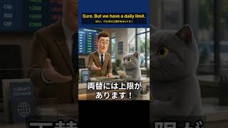 【両替所英語】このお札は両替できません！旧紙幣や破損札のお断りフレーズ