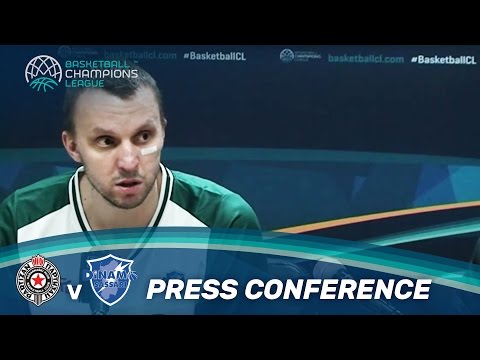 Partizan v Dinamo Sassari - Press Conference - Basketball Champions League