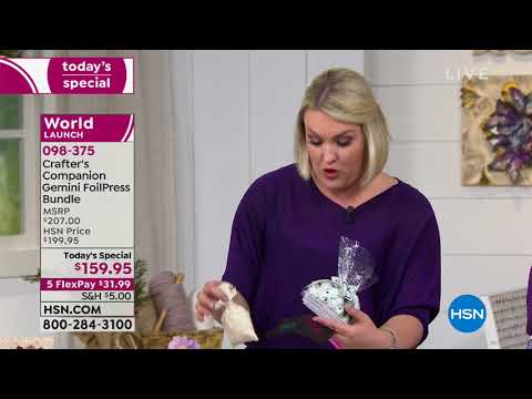 HSN | Crafter's Companion 11.06.2018 - 03 PM