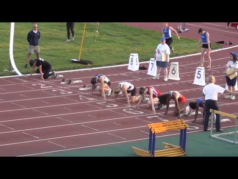 100m F (Final) / Sophie Arsenault - Qualif Jeux du Canada 2013