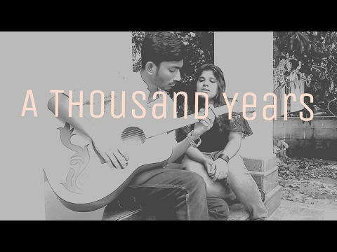 Christina Perri- A Thousand Years (Acoustic Cover) ft Sarah Rachel Santhosh