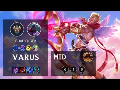 Varus Mid vs Sivir - EUW Challenger Patch 10.10