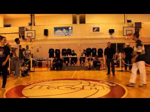 World Step Battle 2015 // Quart de finale hip hop - Mariana et Zyko (WINNER) vs Raza et Odd Sweet