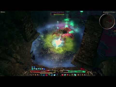 [Grim Dawn] Spellbinder (Aether Ray) - Rashalga kill on ultimate difficulty