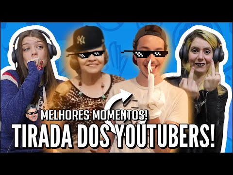 JOVENS REAGEM A MELHORES TIRADAS DOS YOUTUBERS - MELHORES MOMENTOS #1