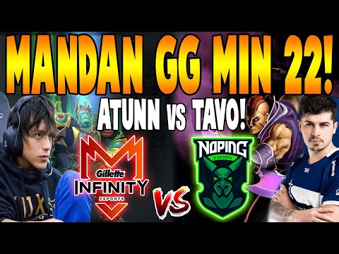 INFINITY vs NO PING [BO3] - Mandan GG Min 22! "AtunN vs Tavo" - Movistar LPG Season 4 DOTA 2