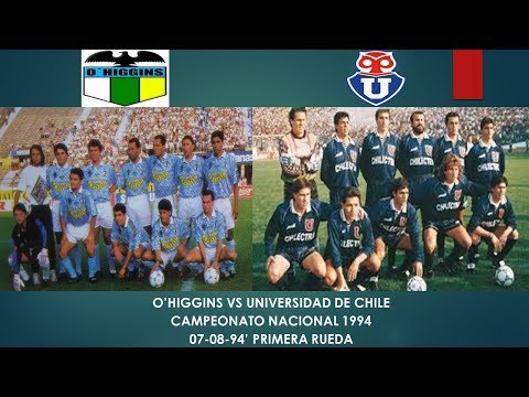 Ohiggins vs Universidad de Chile Campeonato Nacional 1994