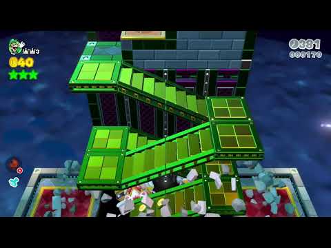 Super Mario 3D World (Switch) 8-Castle Speedrun - Time: 149 (Former WR)