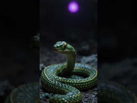 Die Schlange in der Höhle, die auf den Propheten Muhammad (Friede und Segen seien auf Ihm) wartete