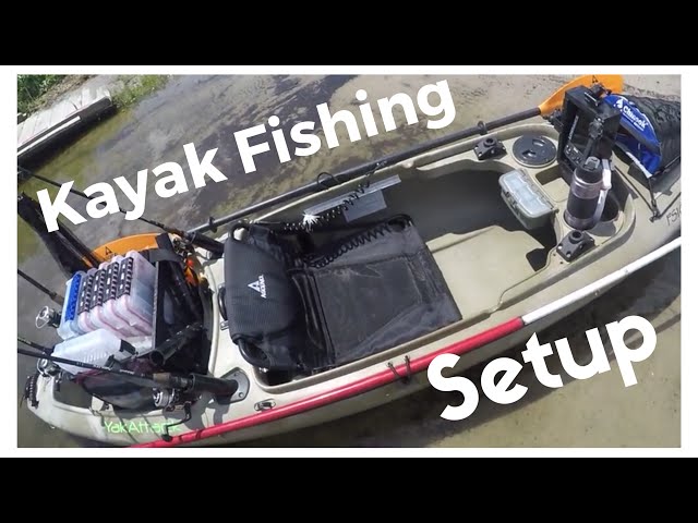 Fishing kayak setup (Ascend fs10) like and subscribe for more !!