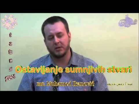 Ostavljanje sumnjivih stvari - mr. Muhamed Ikanović