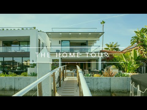 Let’s tour a Newport Harbor Home Tour Bayfront property