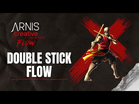 Arnis Basics - Double Stick(Baston) Arnis Sinawali Flow (Anyo).