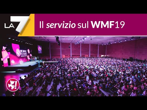 La7 covers the WMF19 - TV reporting on air on Like