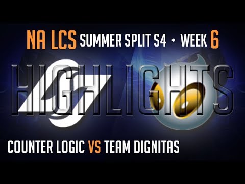 CLG vs DIG Highlights Week 6 Day 2 NA LCS Summer 2014 W6 D2 CLG vs Dignitas S4