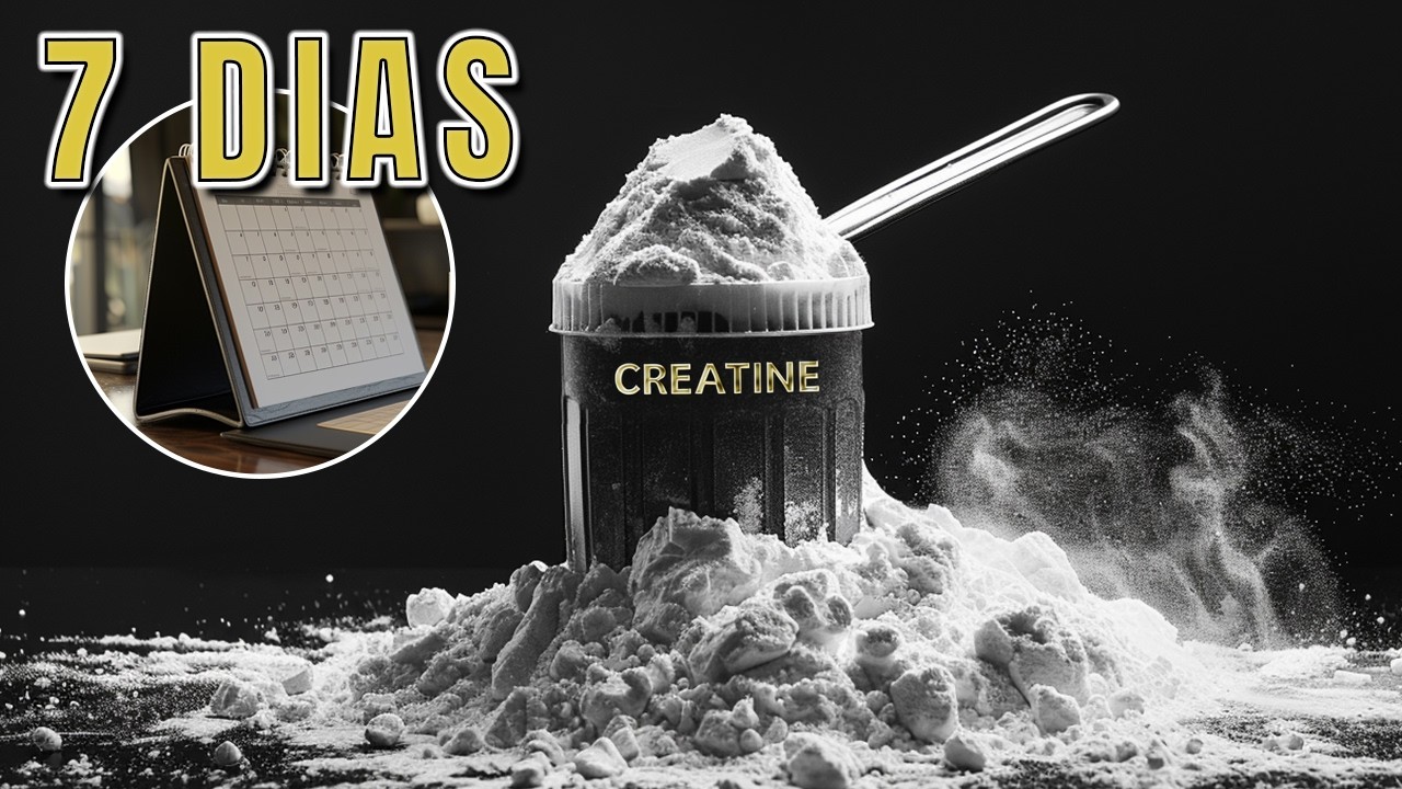 EFEITOS DA CREATINA EM 7 DIAS (dose de saturação)