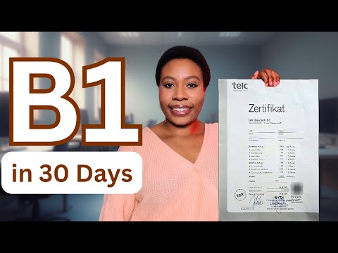 B1 German in 1 Month | How I Did It Without Classes