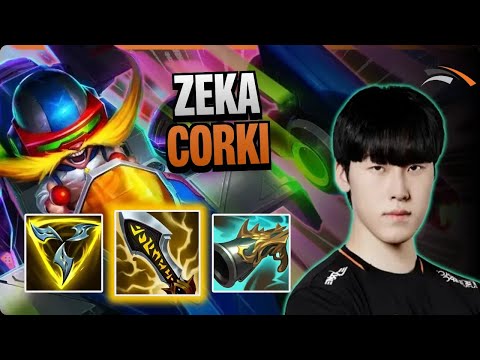 HLE Zeka MIDDLE Corki vs Azir | 15.10