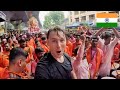 Foreigner Struggles In Lalbaugh Cha Raja Crowd In Mumbai India