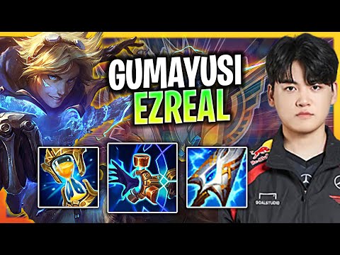 GUMAYUSI IS SO CLEAN WITH EZREAL! | T1 Gumayusi Plays Ezreal ADC vs Lucian!  Season 2024