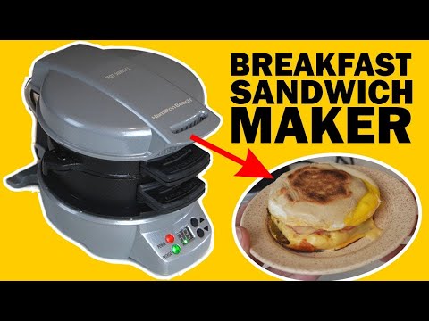 By popular demand: Testing the Hamilton Beach Breakfast Sandwich Maker!
