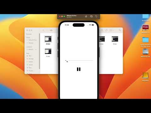 Play audio with progress bar in swift |  IOS | AVAudioPlayer | Progress Bar