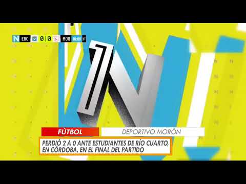 DEPORTIVO MORÓN PERDIÓ 2 A 0 ANTE ESTUDIANTES DE RÍO CUARTO EN CÓRDOBA