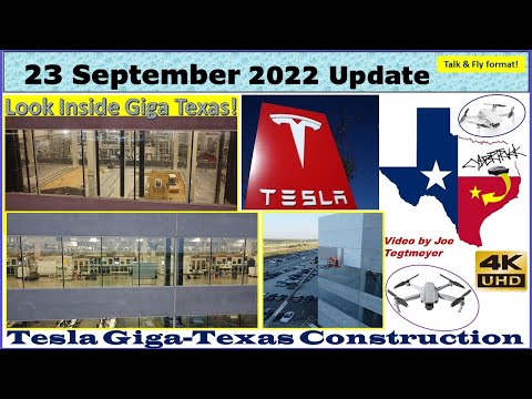 23 September 2022 … Detailed views inside Casting & 4680 production areas at Giga Texas! (06:45AM)