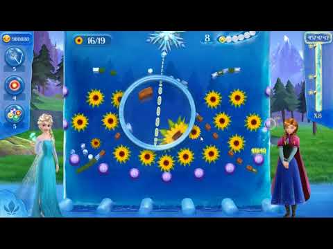 Frozen Free Fall: Icy Shot Level 282 - NO BOOSTERS ☃☃☃