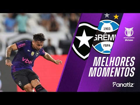 Botafogo 3x2 Gremio | Melhores Momentos | #Brasileirão2025