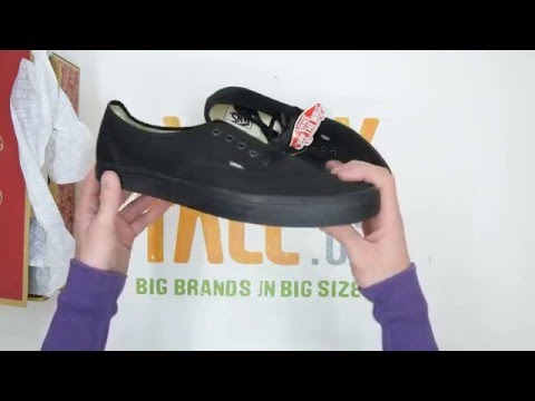 Tenis Vans Negro Y Blanco Originales Authentic Full | Meses sin intereses
