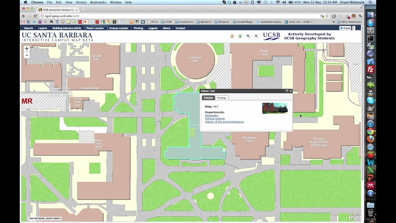 UCSB Interactive Campus Map Demo